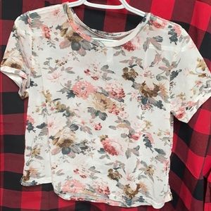 Sheer shirt fits more as a sm/md